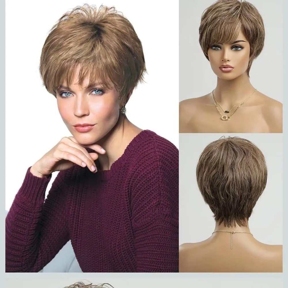 Blooming Hair Pixie Cut Stylish Wig